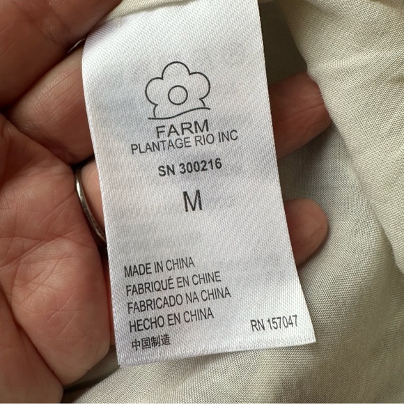 🥭FARM Rio Blue Macaw Flight Maxi Dress - Picture 11 of 12